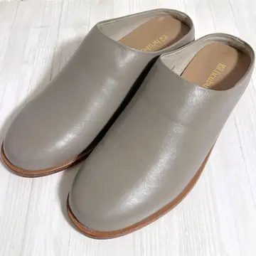 hcubuch johnson wax 후브 가죽 클로그 38