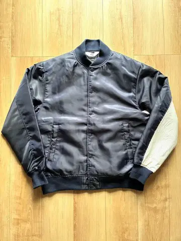 GOODENOUGH 굿이너프 퀼팅 자켓 네이비 M