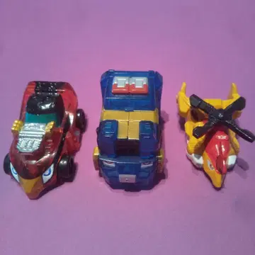 슈퍼전대 히어로 로봇 3체 세트