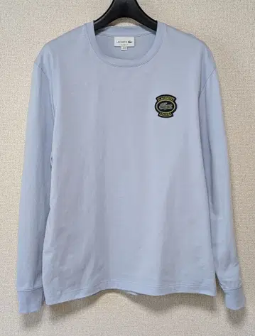 Lacoste 헤비웨이트 엠블럼 와펜 긴팔 T셔츠