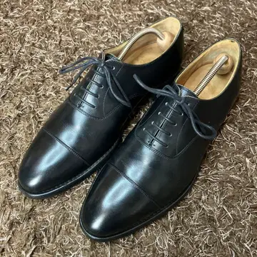 CROCKETT&JONES 스트레이트 팁 블랙 26.0cm