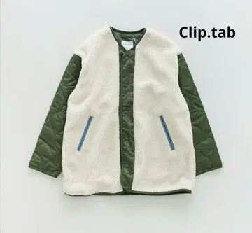 CLIP.TAB 보아 x 퀼트 라이너 코트