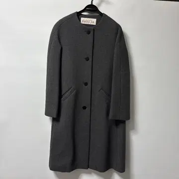 달리아 그레이 롱 코트
