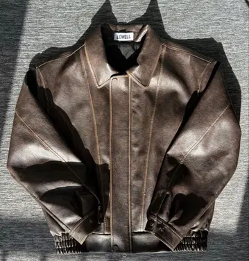 [ LOWEL ] 가죽 자켓