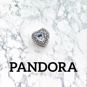 PANDORA 참 39 Sparkling Heart Charm