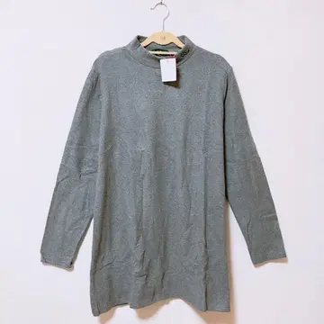 [ 미사용 새상품 ] drug store's 튜닉 하이넥 플리스 속기모