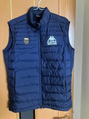 Kappa 네이비 다운 베스트 ITA