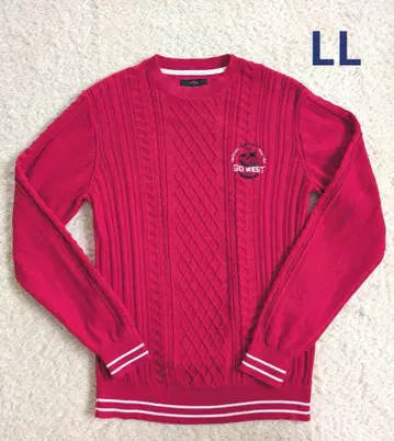 캘러웨이 골프 여성용 니트 스웨터 LL 핑크