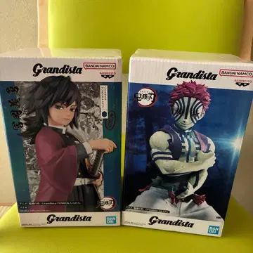Grandista 토미오카 기유 아카자 피규어 2체 세트