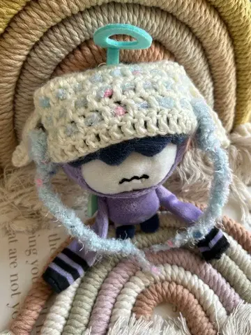 TXT 뿔바투 귀달린 니트 모자