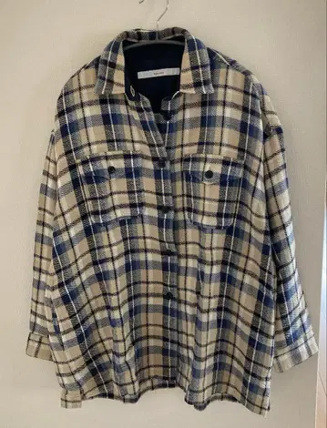 프레임워크 체크 코튼 셔츠