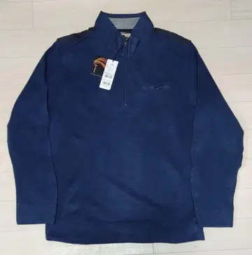 미사용 새상품 심플 라이프 흡습 발열 소재 하프 ZIP 트레이닝복