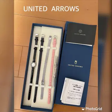 초특가! UNITED ARROWS 아날로그 손목시계 세트 미사용품