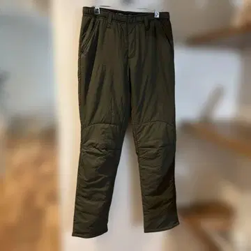 미사용 새상품 X쉘터 XW106 웜 클라이밍 팬츠 M 그린