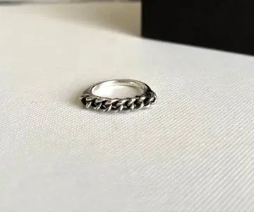 최종 가격 인하 이오세리아니 체인 실버 반지