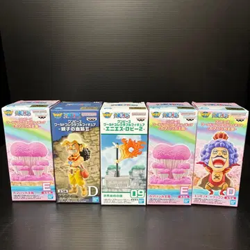 원피스 월드 컬렉션 피규어 5체 세트