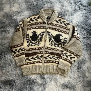 코위찬 니트 썬더버드 콘도르 두꺼운 원단 니트