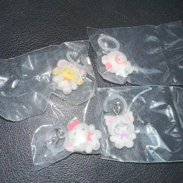 산리오 캐릭터즈 메지루시 액세서리 포근포근 스노우