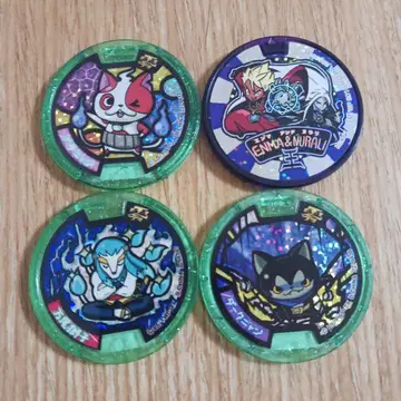 요괴워치 메달 4개 세트