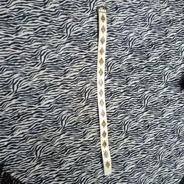 ISAMU KATAYAMA BACKLASH 화이트 벨트