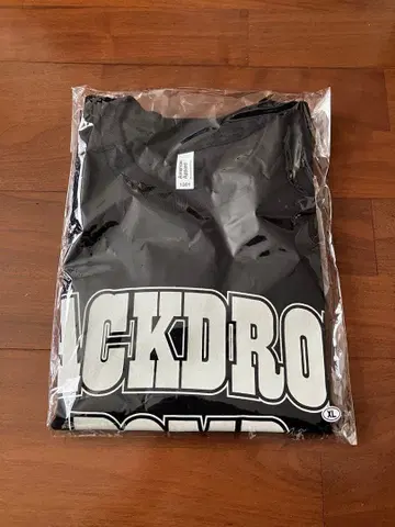 BACK DROP BOMB 셔츠 XL 미사용