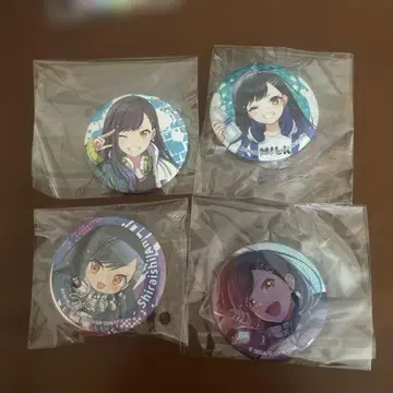 프로세카 비비버스 시라이시 안 캔뱃지 5개 세트