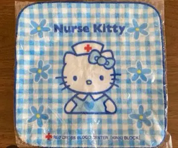 [새상품] 간호사 키티 미니 타월