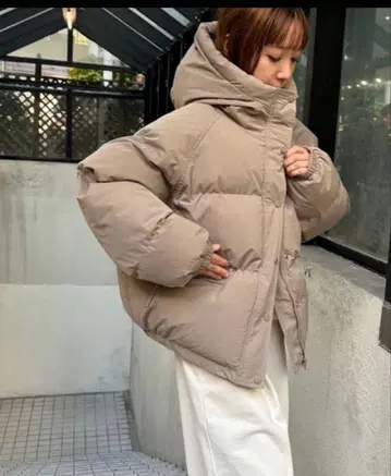 [ 미사용 새상품 ] CANAL JEAN El mar 후드 퍼퍼 자켓