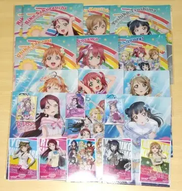 러브 라이브! 선샤인!! 클리어 파일 스트랩 브로마이드 세트