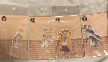 나폴리의 남자들 카페 나폴리점 아크릴 스탠드 4종 세트