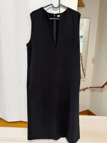 FREAK'S STORE 슬리브리스 롱 원피스 블랙