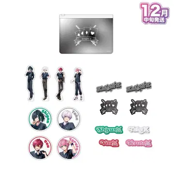 STPRFamily 슬라이더 파우치 스티커 세트 기사 X Knight X