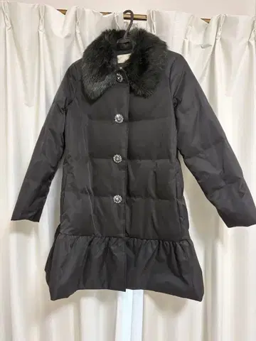 케이트 스페이드 블랙 다운 자켓 사이즈 0