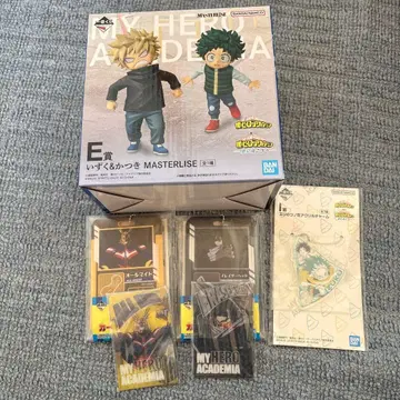 나의 히어로 아카데미아 제일복권 이즈쿠 & 카츠키 피규어
