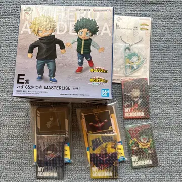 나의 히어로 아카데미아 제일복권 이즈쿠 & 카츠키 피규어