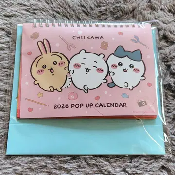 [치이카와] 2026 팝업 탁상 달력