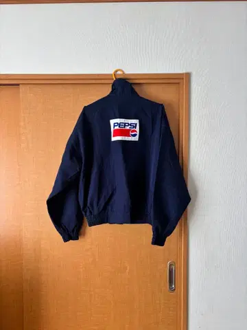 쇼와 레트로 펩시 PEPSI 점퍼 블루종 빈티지