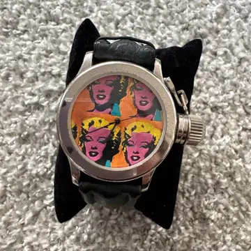 마릴린 몬로 가죽 벨트 시계 Paul Smith