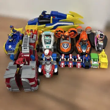 파우 패트롤 완구 차량 세트