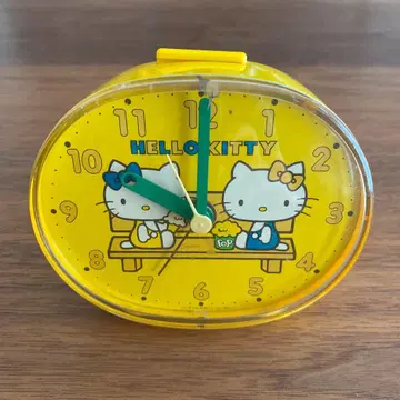 쇼와 레트로 헬로키티 알람 시계