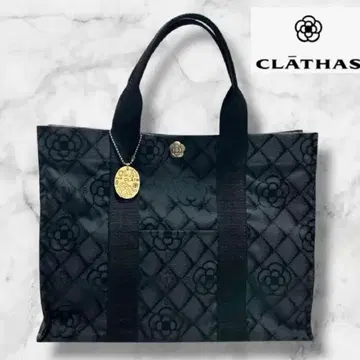 CLATHAS 클레이사스 토트백 까멜리아 A4 수납 가능 블랙