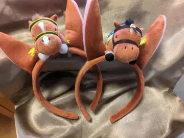 서러브레드 컬렉션 마스코트 포함 머리띠 2세트