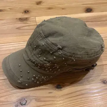 Y2K 워크캡 카키색