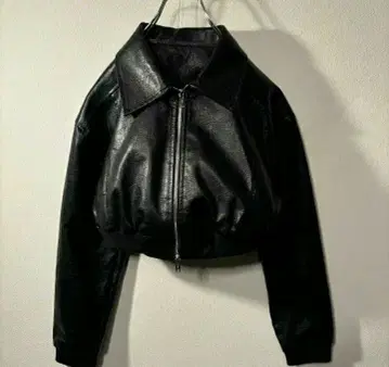 y2k 숏 기장 블루종 자켓