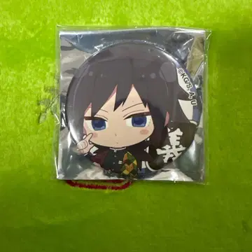 귀멸의 칼날 하트 업 캔뱃지 토미오카 기유