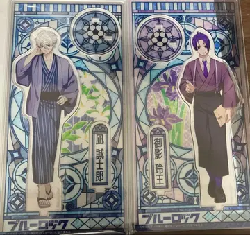 블루 록 나기 레오 아크릴 스탠드 세트 48