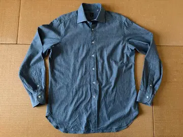 새상품급 빔즈 F 샴브레이 셔츠 42 드레스 셔츠