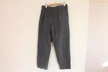 markaware pegtop 그레이 울 슬랙스