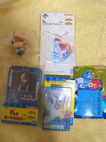 제일복권 나의 히어로 아카데미아 히로아카 토도로키 쇼토 세트