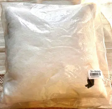 하라페코 상점 쿠션 화이트 새상품 미사용